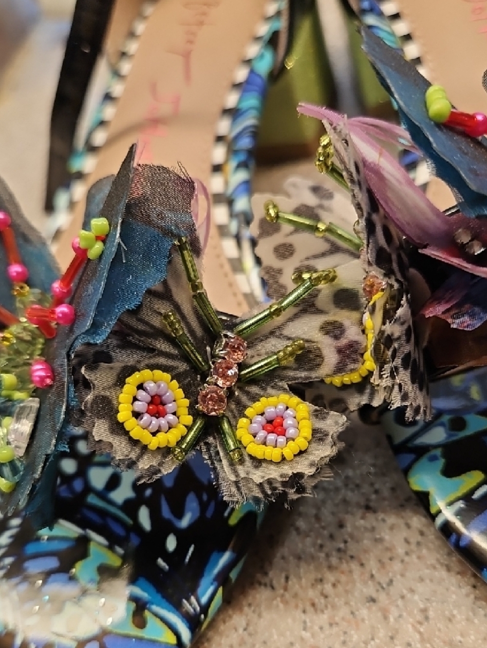 Betsey Johnson Pippy sandals girls size 13 - Picture 7 of 8